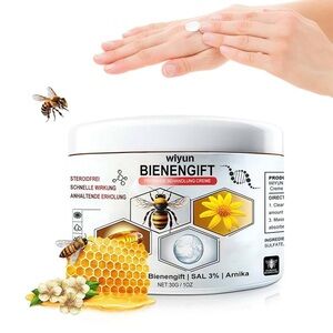 Wiyun Bienengift BEE VENUM Psoriasis Treatment Cream 1oz